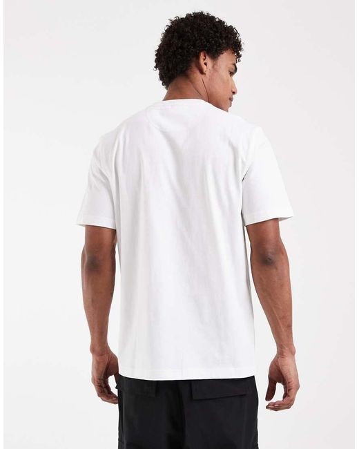 Adidas Originals White Essentials Relaxed T-shirt for men