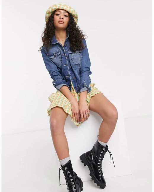 Noisy May Blue Denim Jacket