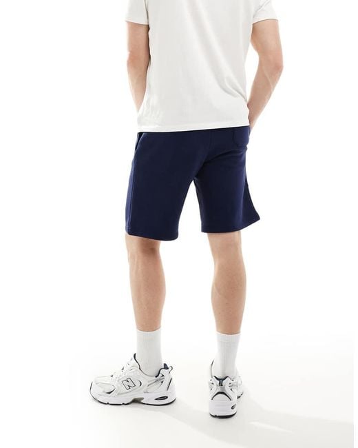 Polo Ralph Lauren Blue Sport Capsule Large Flag Logo Sweat Shorts for men