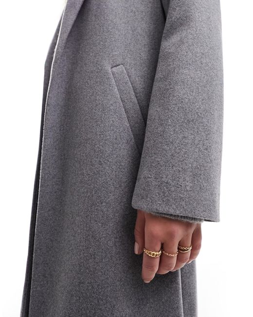 New Look Gray Formal Coat