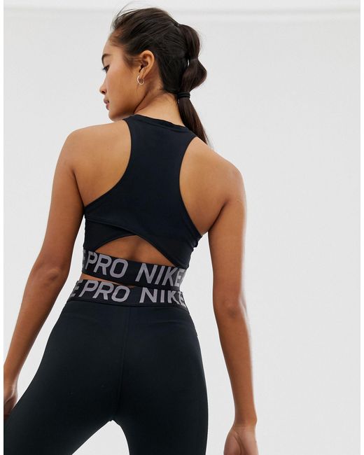 nike pro crossover top