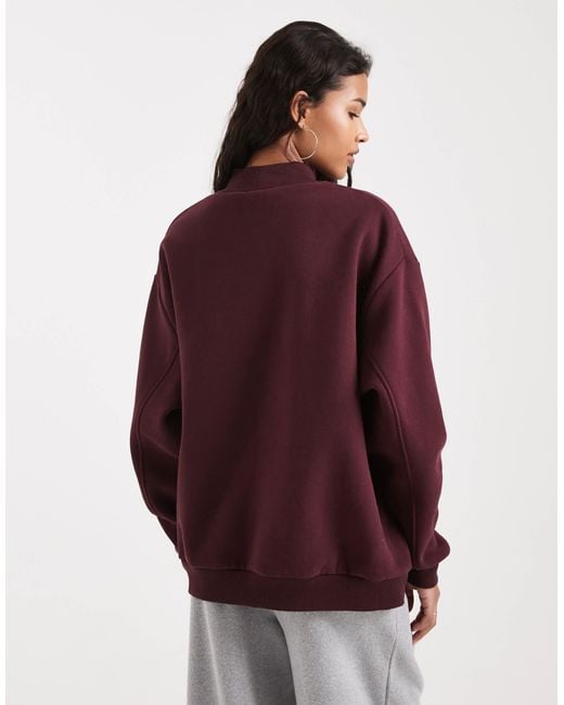 Cotton On Red – weiches sweatshirt