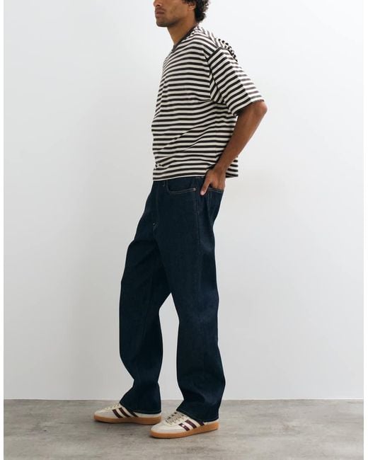 Abercrombie & Fitch Blue Relaxed Fit Jeans for men