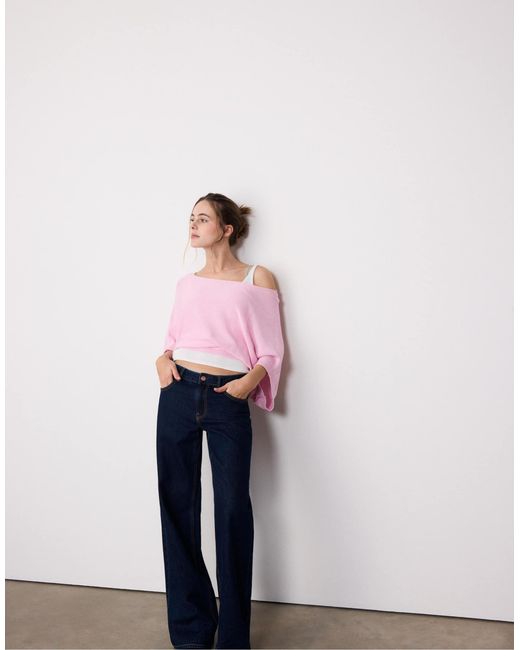 Stradivarius Pink – strickpullover
