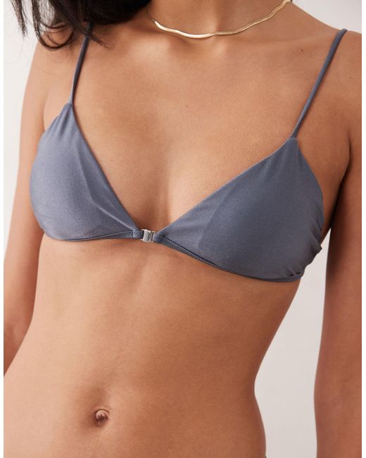 Haut Mango en coloris Blue