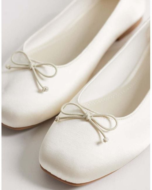 ASOS White Lion Bow Ballets