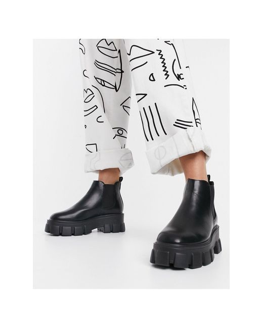 Schuh Anna Chelsea Boots With Chunky 