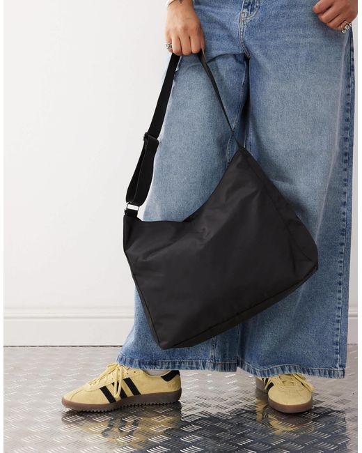 Weekday Black – carry – übergroße schultertasche