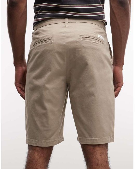 Element Natural Denim Shorts for men