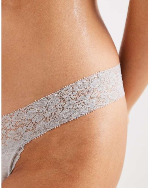 Cotton On Brown Lace Everyday Comfy G String