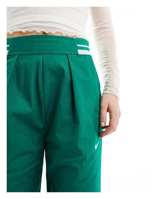 Nike Green Collection Woven Wide Leg Pants