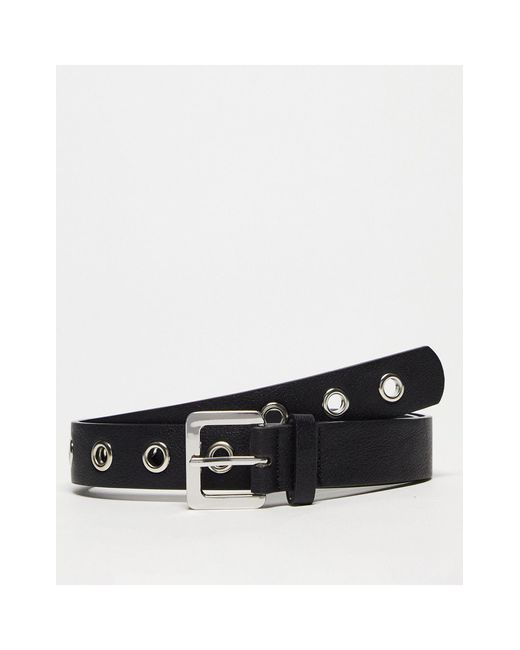 SVNX Hole Punch Belt in Black Lyst UK