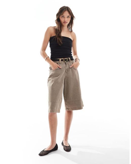 Brave Soul Black Cotton Jersey Bandeau Top