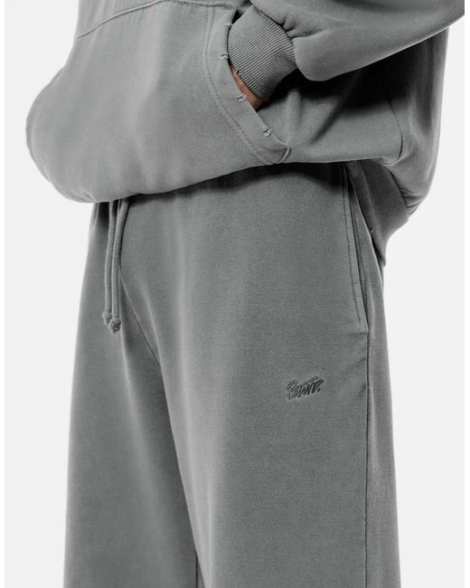 Pull&Bear Gray Skater Tracksuit Bottoms for men