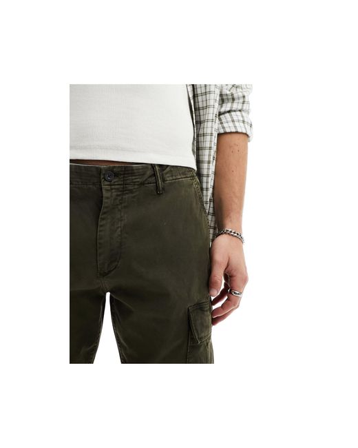Tommy Hilfiger White Chelsea Cargo Trousers for men