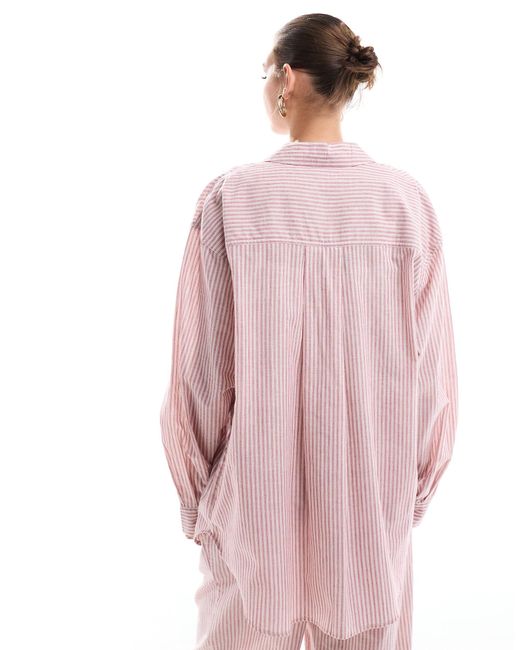 ASOS Pink Relaxed Shirt
