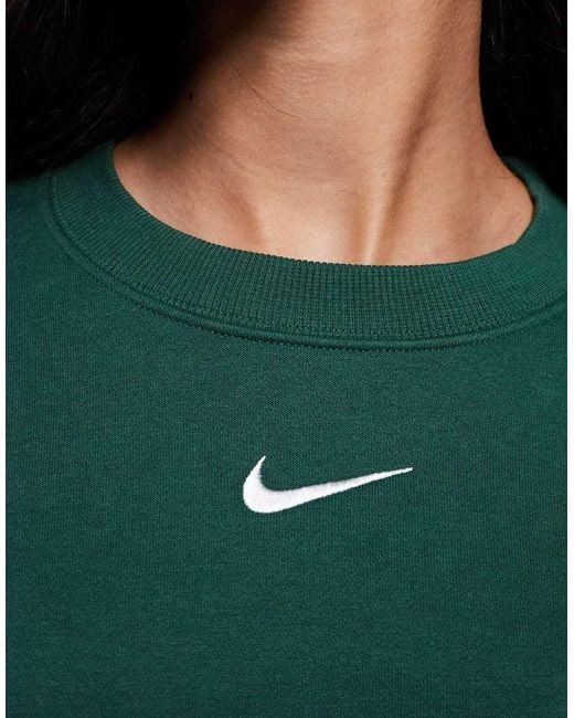 Nike Green Phoenix Fleece Oversized Sweatshirt