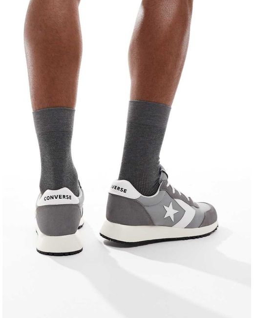 Converse White Omega Trainers
