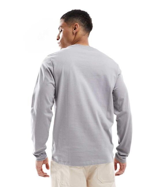 ASOS Basic in het Gray voor heren