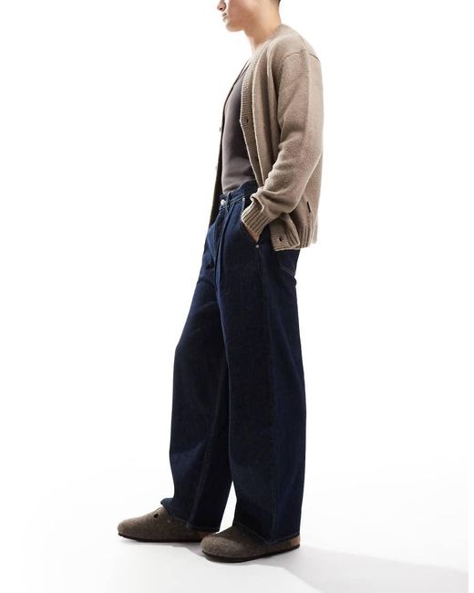 Cotton On Blue baggy Balloon Jean for men