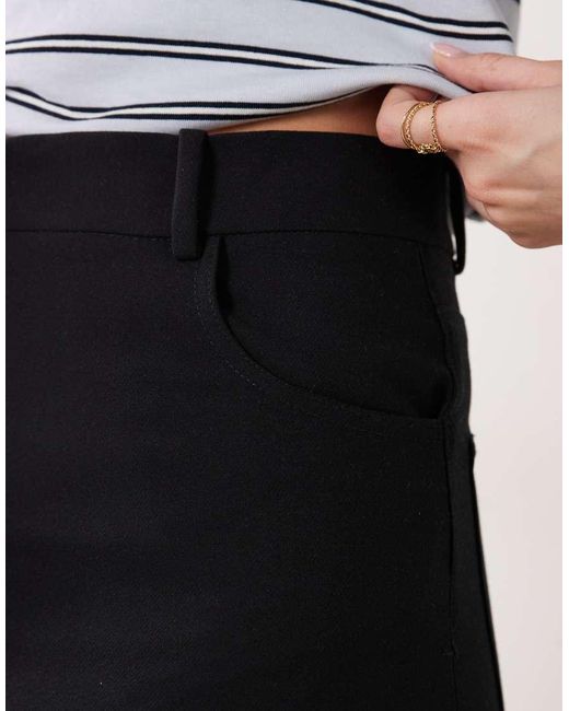 Mango Black Tailored Barrel Trouser