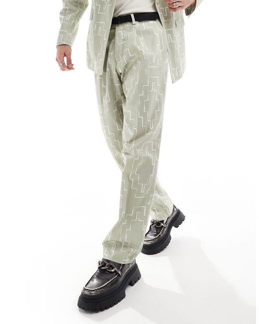 Pantalones Viggo de hombre de color Green