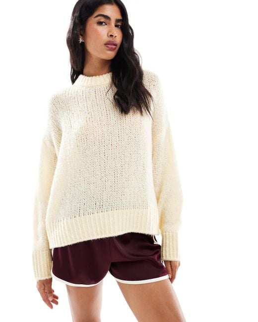 ASOS White – oversize-pullover