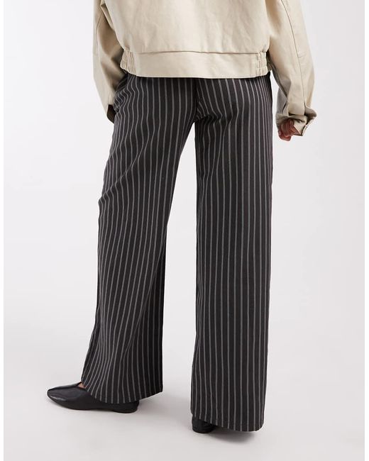 Daisy Street Gray Pull On Drawstring Trouser