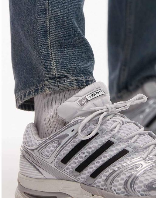 Adidas Originals Gray Adistar Control 5 Trainers for men