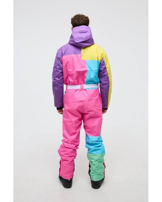 OOSC Blue Powder Hound Ski Suit for men