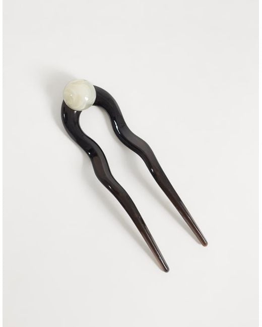 ASOS Natural Abstract French Hair Pin