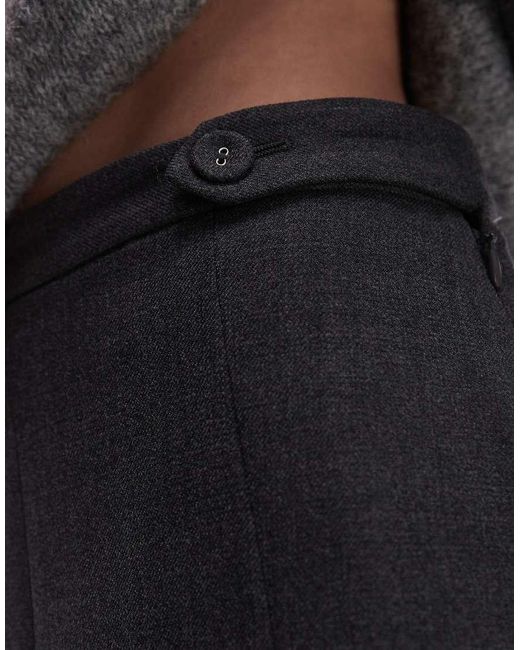 & Other Stories Geplooide Mini Rok in het Black