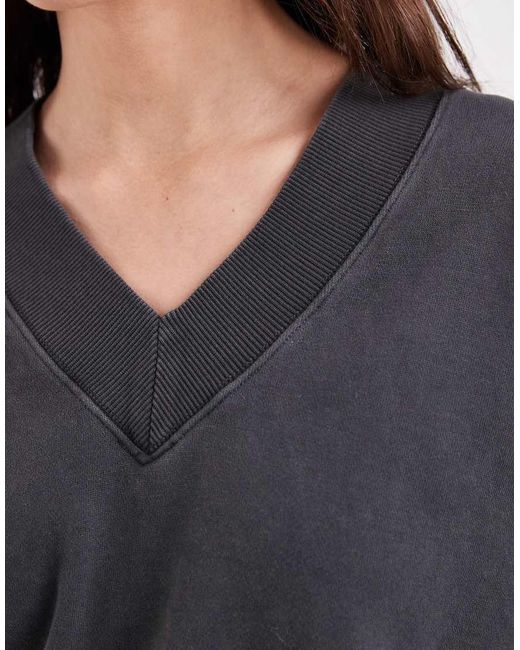 Levi's Gray Vintage V-neck Sweatshirt