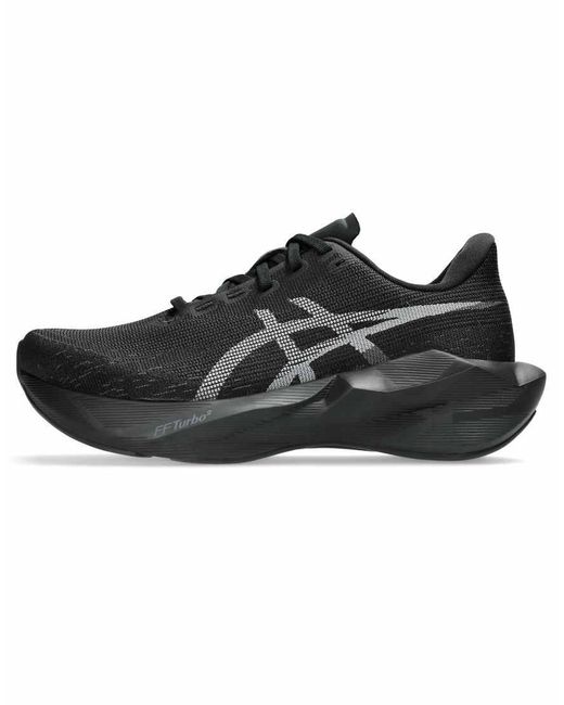 Asics Black Novablast 6 Running Trainers