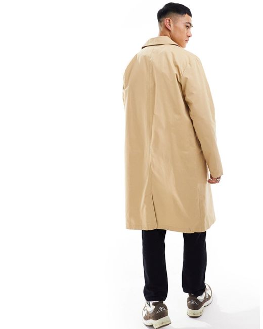 Only & Sons Natural Trench Coat for men