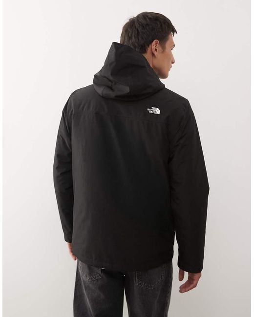 The North Face Black Carto Mono Triclimate Waterproof 2In1 Jacket for men