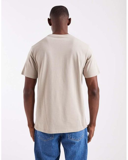 ASOS Blue Essentials Regular Fit T-shirt for men