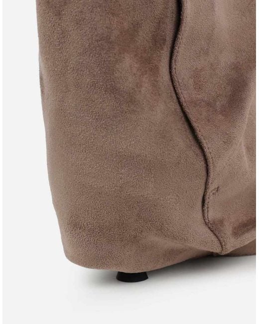 SIMMI Natural Dixee Ruched Foldover Pixie Boots