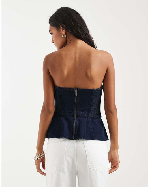 Bustier Bandeau Sweetheart Levi's de color White