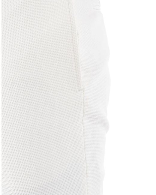 River Island Blue Waffle Textured Shorts for men