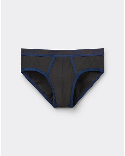 Intimissimi Blue Superior Cotton Briefs With Logo for men