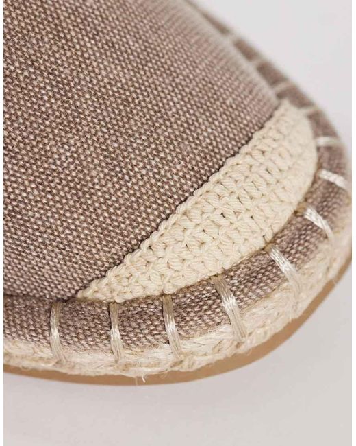 Espadrilles di ASOS in White da Uomo