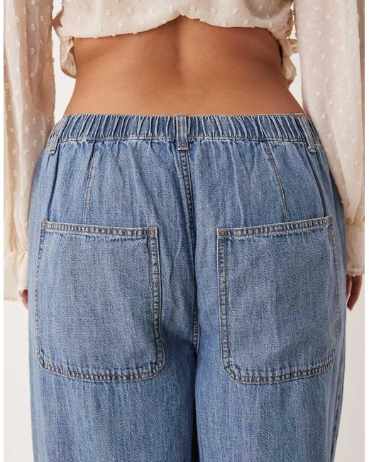 ASOS Asos Design Curve in het Blue