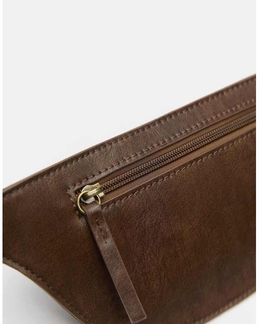 Marsupio Con Borchie di Pull&Bear in Brown