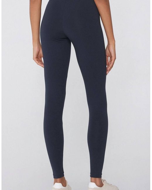 Tezenis Blue Basic Cotton Leggings