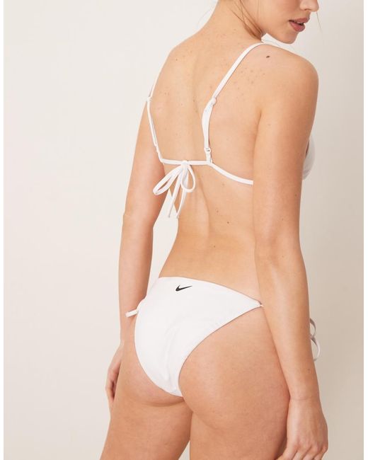 Nike Natural Nike Essential String Bikini Bottom