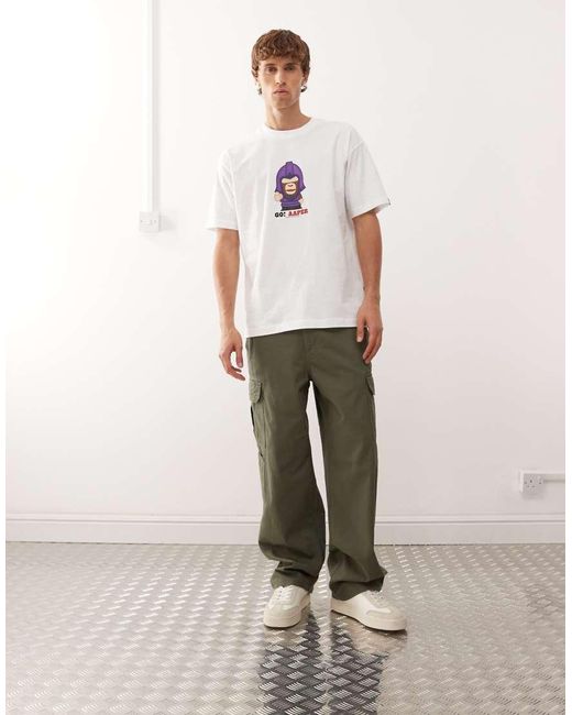 Aape By A Bathing Ape Aape By A Bathing Ape in het White voor heren