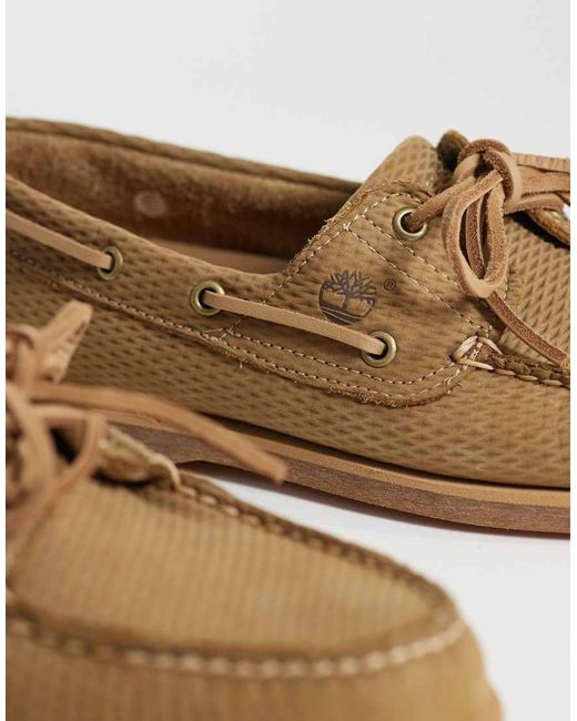 Timberland Natural Classics 2 Eye Boat Shoe for men