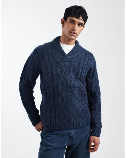 Levi's – polaris – strickpullover in Blue für Herren