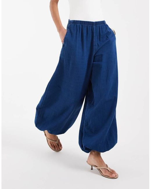 ASOS Blue Soft Denim Balloon Jeans